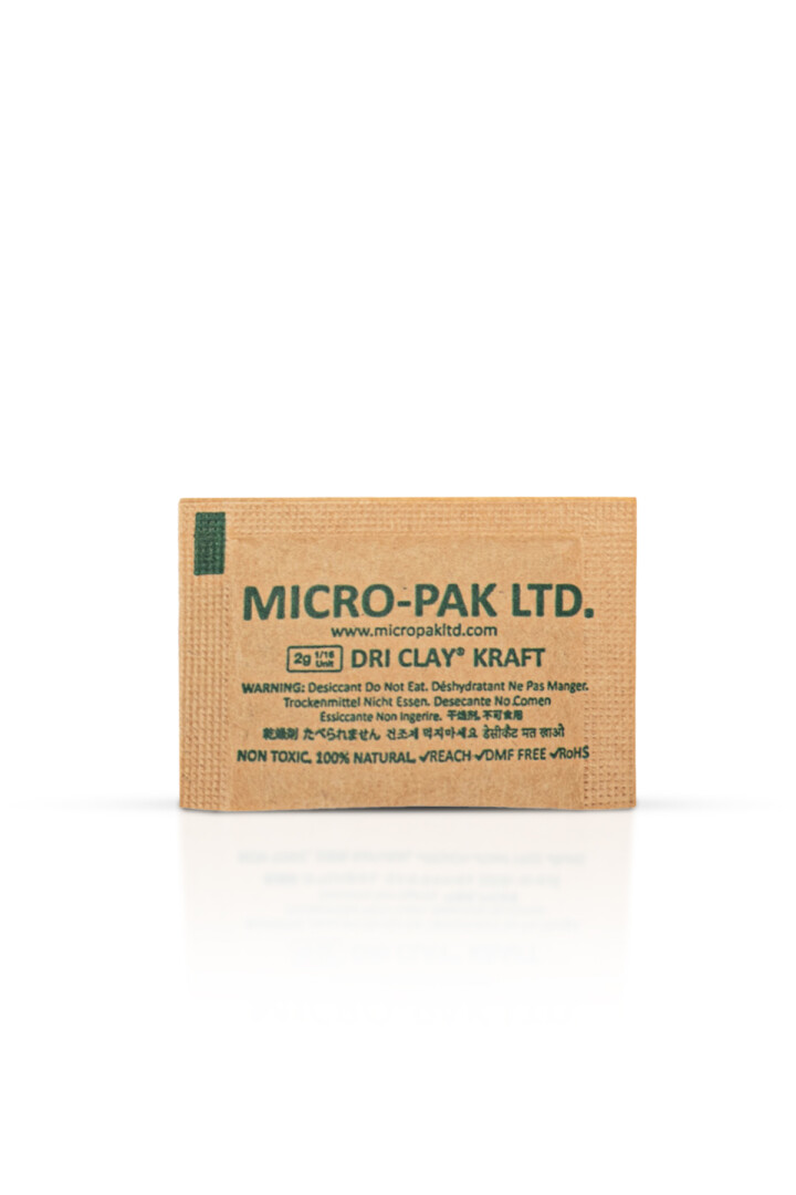 Micro-Pak Dri Clay 2 Gr Kraft - Micro-Pak