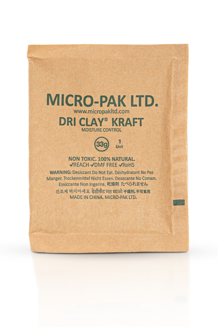 Micro-Pak Dri Clay 33 Gr Kraft - Micro-Pak