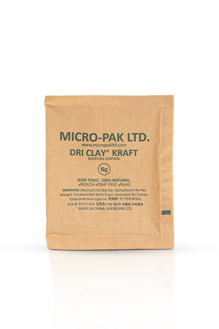 Micro-Pak Dri Clay 6 Gr Kraft - Micro-Pak
