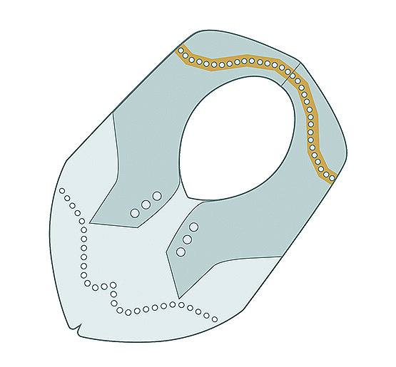 NST Knit Heavy 15 mm Örme Bant - 4