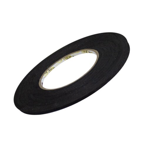 NST Nyco 4 mm Siyah Yapışkanlı Polyester Bant 25Mt - 1
